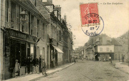 évreux * La Rue Joséphine * Café Des Tribunaux * Débit De Tabac Tabacs - Evreux