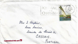 Ireland , Eire , 1982 , Slogan Postmark POST EARLY FOR CHRISTMAS , Sailing - Covers & Documents