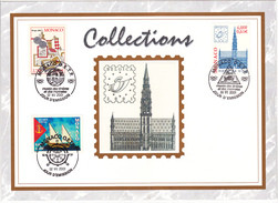 MONACO    2001   Encart  Y.T. N° 2302  2304  2306   Oblitéré - Used Stamps