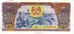 Billet De Banque Laos 500 Kip Excellent état 1988 - Laos