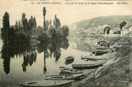 Le Petit Andely * Vue Sur La Seine Et Le Quai St Jacques - Andere & Zonder Classificatie