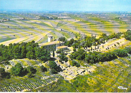 34 - NISSAN Les ENSERUNE Vue Aérienne Des Fouilles ( Archéologie Romaine ) CPSM CPM Village (3.950 H ) GF - Hérault - Autres & Non Classés