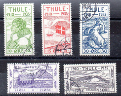 Groenlandia Thule Serie N ºYvert 1/5 O - Thule