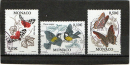 MONACO   2002  Y.T. N° 2323 à 2326  Incomplet  Oblitéré - Used Stamps