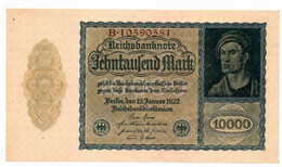 Germania - 10.000 Mark 1922    ++++++ - 10.000 Mark