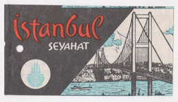 TURKEY ISTANBUL SEYAHAT BUS TICKET 1981 - Ohne Zuordnung