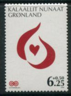 GREENLAND 2009 Cancer Relief  MNH / **.   Michel 532 - Unused Stamps