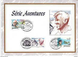 MONACO    2003  Encart  Y.T. N° 2398  2399  2414  Oblitéré - Used Stamps