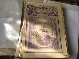 Dieu Protège La France Bernadette Rare Revue Hebdomadaire Illustré Paris 1923 L’extrême Onction - Bernadette