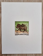 MAURITANIE Cochons, Cochon , Porcs, Porc Sangliers, Yvert N° 360 Epreuve De Luxe (MNH, **) - Ferme