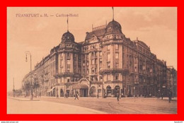 CPA  FRANCFORT. (Allemagne) . Carlton Hôtel, Commerce Tabac, Havana Compagnie. ...D787 - Frankfurt A. Main