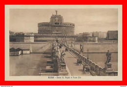 3 CPA 2 ROME Et 1 VENISE. (Italie). Castel S.Angelo E Ponte Elio / Pantheon / Canal Grande . *4566 - Bruggen