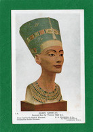 QUEEN NEFERT-ITI : Portrait Bust By THUTMIS 1360 B.C. - Carte Couleur - Personnages Historiques - Antiquité