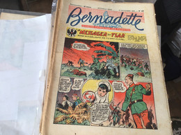 Bernadette Rare Revue Hebdomadaire Illustré Paris 1955 Le Messager Du Star Roman - Bernadette