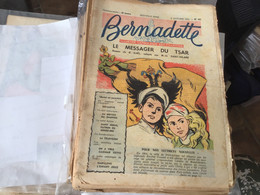 Bernadette Rare Revue Hebdomadaire Illustré Paris 1955 Le Messager Du Star Roman - Bernadette