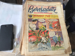 Bernadette Rare Revue Hebdomadaire Illustré Paris 1955 Messager Du Tsar L’histoire Du Charbon - Bernadette