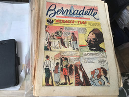 Bernadette Rare Revue Hebdomadaire Illustré Paris 1955 Messager Du Tsar - Bernadette