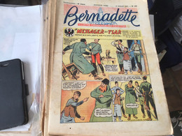 Bernadette Rare Revue Hebdomadaire Illustré Paris 1955 Messager Du Tsar Les Chiffonniers Abbé Pierre - Bernadette