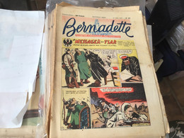 Bernadette Rare Revue Hebdomadaire Illustré Paris 1955 Messager Du Tsar - Bernadette