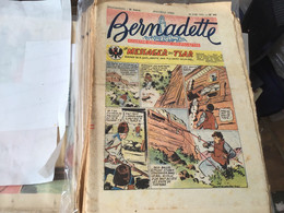 Bernadette Rare Revue Hebdomadaire Illustré Paris 1955 Messager Du Tsar Carthage - Bernadette