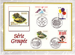 MONACO    2005 - 06  Encart  Y.T. N° 2506  2522  2528  2541  Oblitéré - Used Stamps