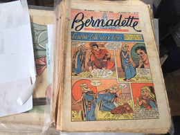 Bernadette Rare Revue Hebdomadaire Illustré Paris 1955 La Petite Fille Aux Lions - Bernadette