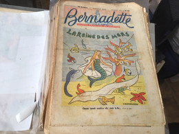 Bernadette Rare Revue Hebdomadaire Illustré Paris 1955 Messager Du Tsar La Reine Des Mères - Bernadette