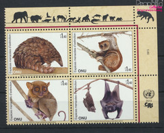 UNO - Genf 834-837 Viererblock (kompl.Ausg.) Postfrisch 2013 Nachttiere (9592436 - Unused Stamps