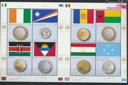 UNO - Genf 838-845 Kleinbogen (kompl.Ausg.) Postfrisch 2013 Flaggen Der Münzen (9592434 - Unused Stamps