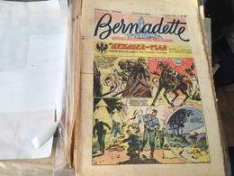 Bernadette Rare Revue Hebdomadaire Illustré Paris 1955 Messager Du Tsar Parentis Elle Est Landes Vont Découvrir Le Texas - Bernadette