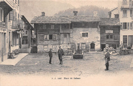 Place De Salvan - Animée - Salvan