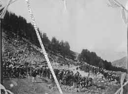 06 BELVEDERE / 5 PHOTOS / 1894 / CIRQUE DE FERISSON / 3e RI ( PONT SAINT ESPRIT - AIX ) / REGIMENT D'INFANTERIE / PHOTO - Belvédère