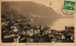 MONTREUX ET CHEMIN DE FERDE GLION  Suiza Switzerland Suisse Schweiz - Ilanz/Glion