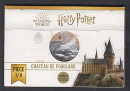 France - Pièce De 50 Euros Argent - Harry Potter - Château De Poudlard - N°1 - Frankreich