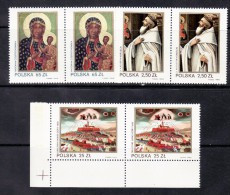 POLAND 1982 MICHEL NO 2818-20 PAIR WITH 2819 I MNH - Variétés & Curiosités