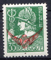 BELGIQUE - 1932-35 - Timbre De Service - N° 17 - 35 C. Vert - (Commerce) - Zeitungsmarken [JO]