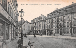 WEISSENBURG-WISSEMBOURG-67-Bas-Rhin-Place Du Marché-Markplatz - Wissembourg