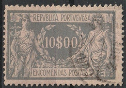 Portugal Colis Postaux   1920-1921 N° 17 Encomendas (H10) - Usado