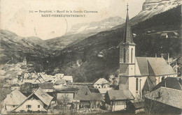 CPA FRANCE 38 " St Pierre D'Entremont, Le Massif De La Grande Chartreuse" - Saint-Pierre-d'Entremont
