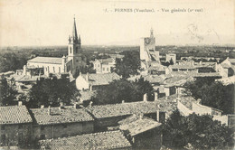 CPA FRANCE 84 " Pernes, Vue Générale" - Pernes Les Fontaines