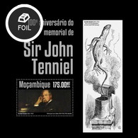 B10. Mozambique MNH 2014 The 100th Anniversary Of The Death Of Sir John Tenniel, 1820-1914 - Cinéma