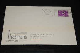 ZUTPHEN, THEMANS, AGENTUUR EN COMMISSIEHANDEL - 1961 - Covers & Documents