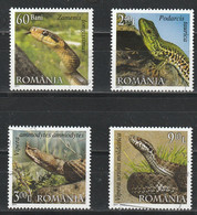 2011 - Reptiles Mi No 6485/6488 - Oblitérés