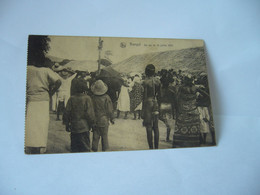 AFRICA AFRIQUE BANGUI  REPUBLIQUE CENTRAFRICAINE UN JEU DU 14 JUILLET 1924 CPA 1927 - Centrafricaine (République)