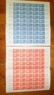 France Feuilles Entières N° 1309 Et 1310 Europa 1961  Neufs * * B/TB =MNH VF/VF   - 1961