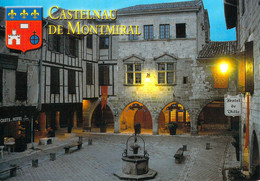 81 - Castelnau De Montmiral - La Place Et Ses Couverts - Castelnau De Montmirail