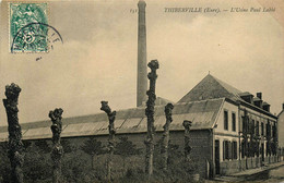 Thiberville * Vue Sur L'usine Paul Labbé * Cheminée - Andere & Zonder Classificatie