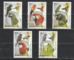 2011 -  Perroquet  Mi No 6499/6503 - Used Stamps