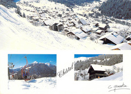 Delcampe - 74 - Châtel - Multivues - Châtel