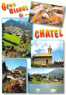 Delcampe - 74 - Châtel - Multivues - Châtel